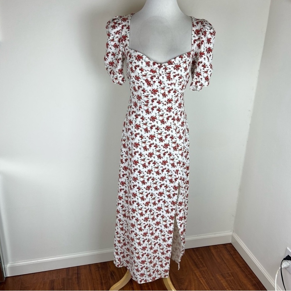 Danielle Bernstein X Macys Floral Slip Maxi Dress Size 2